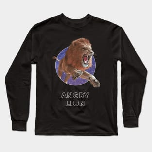 Angry lion Long Sleeve T-Shirt